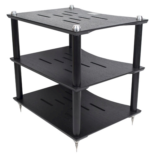 Lateral Audio LAS-9 Cadenz Vr Equipment Stand Black Oak (3 Tier)