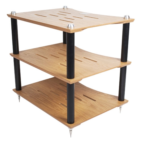 Lateral Audio LAS-9 Cadenz Vr Equipment Stand Natural Oak (3 Tier)